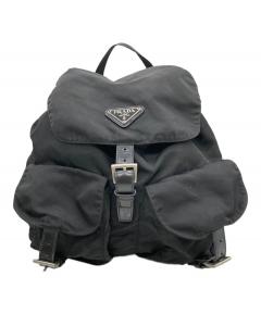 中古・古着通販】PRADA (プラダ) ナイロンリュック B2811 ブラック