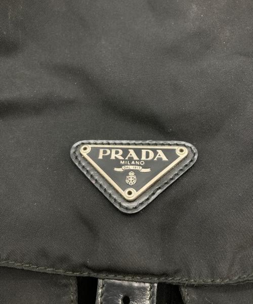 PRADA（プラダ）PRADA (プラダ) ナイロンリュック ブラックの古着・服飾アイテム