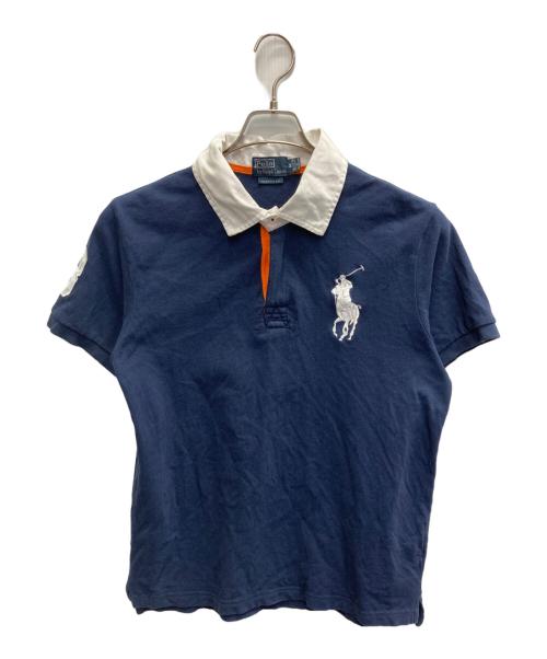 POLO RALPH LAUREN（ポロ・ラルフローレン）POLO RALPH LAUREN (ポロ・ラルフローレン) ビッグポニーポロシャツ ネイビー サイズ:Mの古着・服飾アイテム