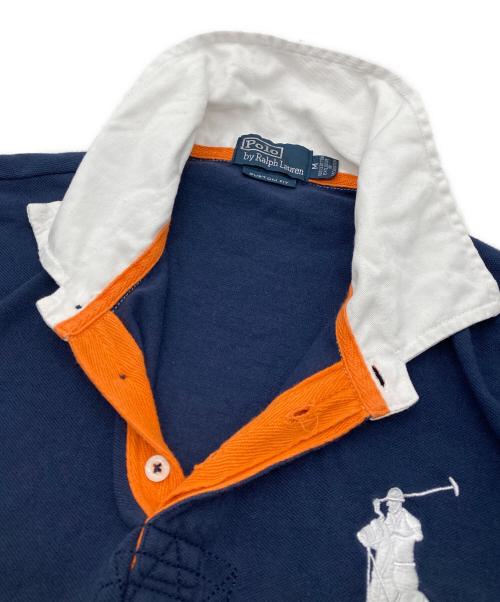 POLO RALPH LAUREN（ポロ・ラルフローレン）POLO RALPH LAUREN (ポロ・ラルフローレン) ビッグポニーポロシャツ ネイビー サイズ:Mの古着・服飾アイテム