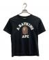 A BATHING APE（アベイシングエイプ）の古着「COLLAGE APE HEAD TEE」｜ブラック