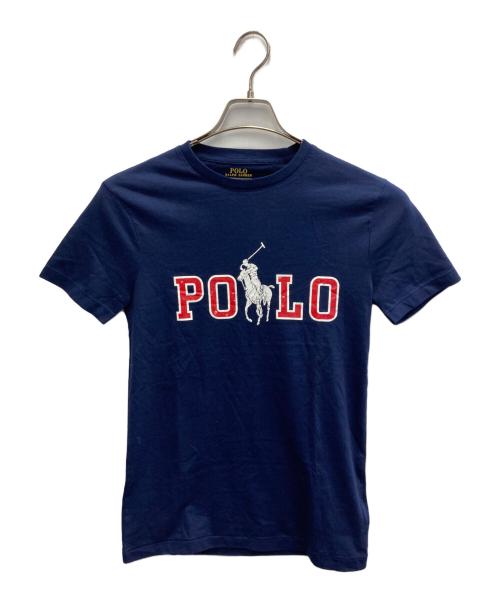 POLO RALPH LAUREN（ポロ・ラルフローレン）POLO RALPH LAUREN (ポロ・ラルフローレン) ビッグポニーマークTEE ネイビー サイズ:XSの古着・服飾アイテム