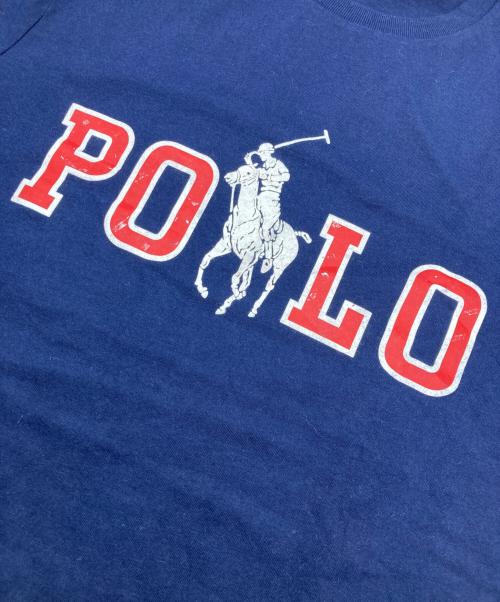 POLO RALPH LAUREN（ポロ・ラルフローレン）POLO RALPH LAUREN (ポロ・ラルフローレン) ビッグポニーマークTEE ネイビー サイズ:XSの古着・服飾アイテム
