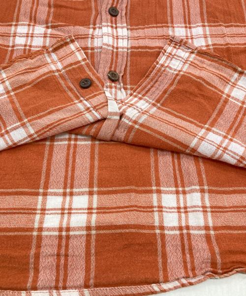 Patagonia（パタゴニア）Patagonia (パタゴニア) ステアーズマン・シャツ オレンジ サイズ:Mの古着・服飾アイテム