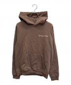Sporty & Richスポーティーアンドリッチ）の古着「プリントパーカー」｜ブラウン