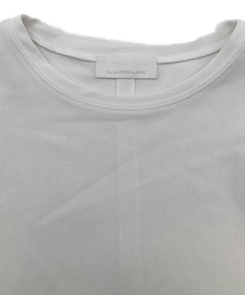 GALLARDA GALANTE（ガリャルダガランテ）GALLARDA GALANTE (ガリャルダガランテ) バックスリットブラウスTee ホワイト サイズ:Fの古着・服飾アイテム
