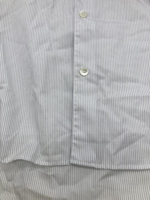 journal standard luxe（ジャーナルスタンダード ラックス）JOURNAL STANDARD LUXE (ジャーナルスタンダード ラックス) ツイル オーバーシャツ長袖シャツ ブルー サイズ:表記無の古着・服飾アイテム