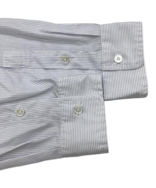journal standard luxe（ジャーナルスタンダード ラックス）JOURNAL STANDARD LUXE (ジャーナルスタンダード ラックス) ツイル オーバーシャツ長袖シャツ ブルー サイズ:表記無の古着・服飾アイテム