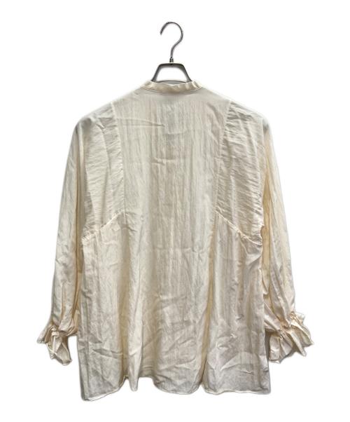 house of lotus（ハウスオブロータス）HOUSE OF LOTUS (ハウスオブロータス) ギャザーシャツ ベージュ サイズ:Mの古着・服飾アイテム