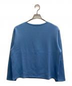 AURALEEオーラリー）の古着「26SS DOUBLE JERSEY BOAT NECK PULLOVER」｜ブルー
