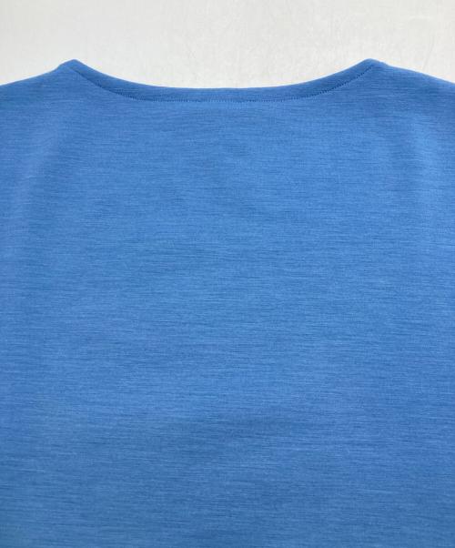 AURALEE（オーラリー）AURALEE (オーラリー) 26SS DOUBLE JERSEY BOAT NECK PULLOVER ブルー サイズ:4の古着・服飾アイテム
