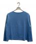 AURALEE（オーラリー）の古着「26SS DOUBLE JERSEY BOAT NECK PULLOVER」｜ブルー