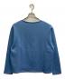 AURALEE (オーラリー) 26SS DOUBLE JERSEY BOAT NECK PULLOVER ブルー サイズ:4：17000円