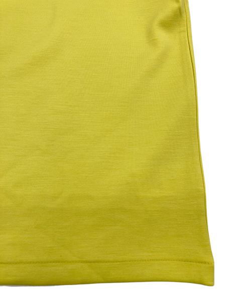 AURALEE（オーラリー）AURALEE (オーラリー) 26SS DOUBLE JERSEY BOAT NECK PULLOVER イエロー サイズ:4の古着・服飾アイテム