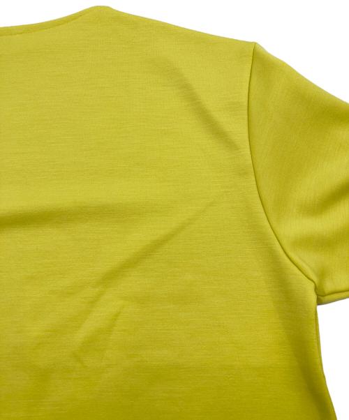 AURALEE（オーラリー）AURALEE (オーラリー) 26SS DOUBLE JERSEY BOAT NECK PULLOVER イエロー サイズ:4の古着・服飾アイテム