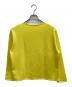 AURALEE (オーラリー) 26SS DOUBLE JERSEY BOAT NECK PULLOVER イエロー サイズ:4：17000円