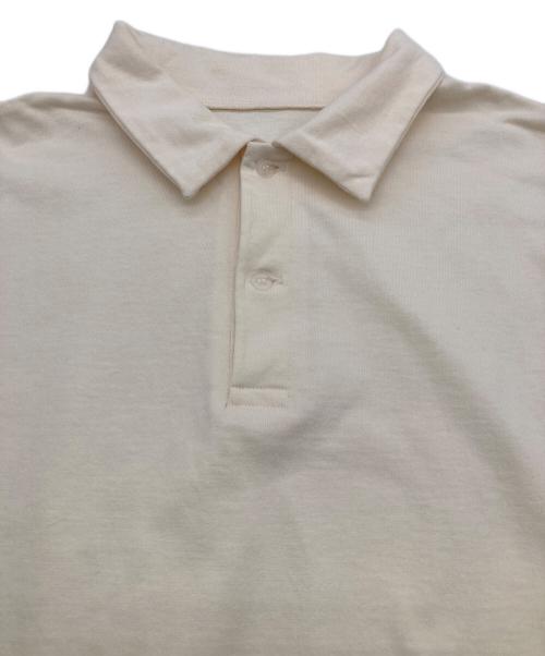 journal standard luxe（ジャーナルスタンダード ラックス）journal standard luxe (ジャーナルスタンダード ラックス) デラヴェジャージー ポロプルオーバー ベージュ サイズ:FREEの古着・服飾アイテム