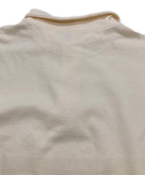 journal standard luxe（ジャーナルスタンダード ラックス）journal standard luxe (ジャーナルスタンダード ラックス) デラヴェジャージー ポロプルオーバー ベージュ サイズ:FREEの古着・服飾アイテム