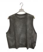 journal standard luxeジャーナルスタンダード ラックス）の古着「26SS メッシュアミ ベスト」｜ブラウン
