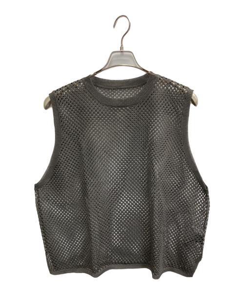 journal standard luxe（ジャーナルスタンダード ラックス）JOURNAL STANDARD LUXE (ジャーナルスタンダード ラックス) 26SS メッシュアミ ベスト ブラウン サイズ:FREEの古着・服飾アイテム