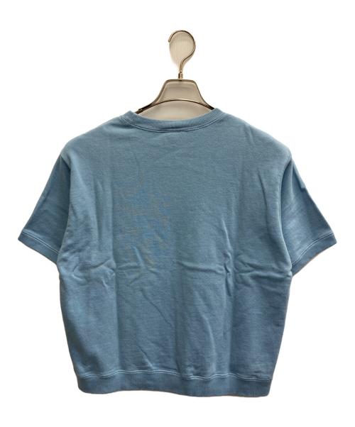 THE SHINZONE（ザ シンゾーン）THE SHINZONE (ザ シンゾーン) T.P.MARKET HAFL SLEEVE SWEAT ブルー サイズ:FOの古着・服飾アイテム