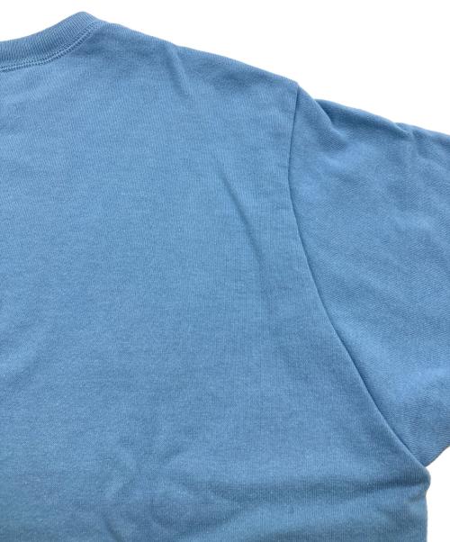 THE SHINZONE（ザ シンゾーン）THE SHINZONE (ザ シンゾーン) T.P.MARKET HAFL SLEEVE SWEAT ブルー サイズ:FOの古着・服飾アイテム