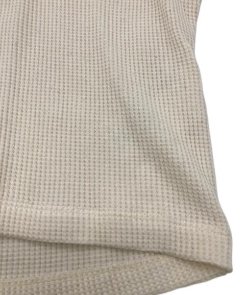 journal standard luxe（ジャーナルスタンダード ラックス）journal standard luxe (ジャーナルスタンダード ラックス) 25SS ワッフルプルオーバーTシャツ ベージュ サイズ:FREEの古着・服飾アイテム
