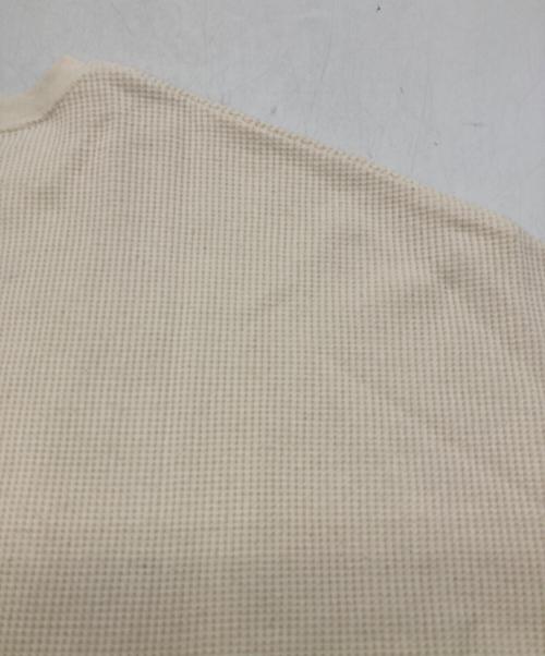 journal standard luxe（ジャーナルスタンダード ラックス）journal standard luxe (ジャーナルスタンダード ラックス) 25SS ワッフルプルオーバーTシャツ ベージュ サイズ:FREEの古着・服飾アイテム