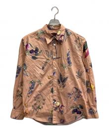 CABAN（キャバン）の古着「NEW BOTANICAL コットン レギュラーカラーシャツ」｜ベージュ