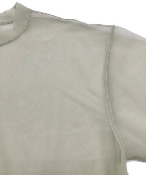 TODAYFUL（トゥデイフル）TODAYFUL (トゥデイフル) Halfsleeve Sheer T-shirts グリーン サイズ:FREEの古着・服飾アイテム