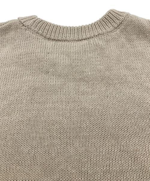 TODAYFUL（トゥデイフル）TODAYFUL (トゥデイフル) コットンリネンニットベス ベージュ サイズ:FREEの古着・服飾アイテム