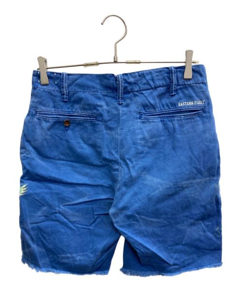 POLO RALPH LAUREN（ポロ・ラルフローレン）POLO RALPH LAUREN (ポロ・ラルフローレン) スーベニア ステンシル ショーツ ブルー サイズ:W30×L32の古着・服飾アイテム