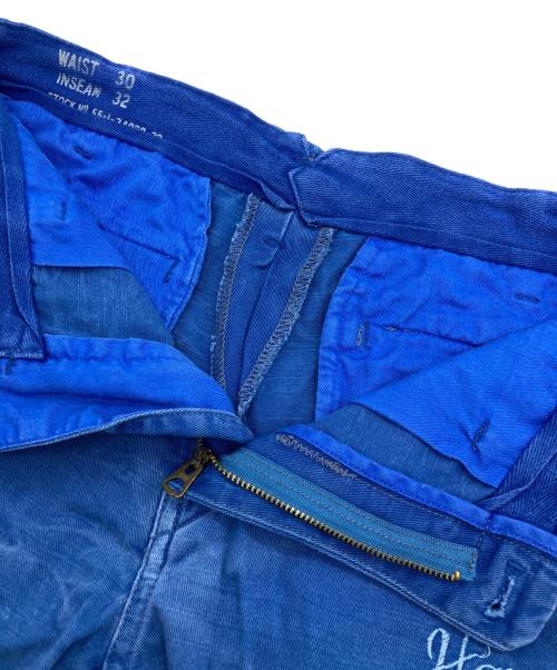 POLO RALPH LAUREN（ポロ・ラルフローレン）POLO RALPH LAUREN (ポロ・ラルフローレン) スーベニア ステンシル ショーツ ブルー サイズ:W30×L32の古着・服飾アイテム