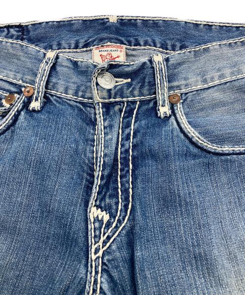 TRUE RELIGION（トゥルー レリジョン）TRUE RELIGION (トゥルー レリジョン) STRAIGHTデニムパンツ インディゴ サイズ:31の古着・服飾アイテム