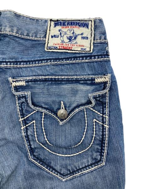 TRUE RELIGION（トゥルー レリジョン）TRUE RELIGION (トゥルー レリジョン) STRAIGHTデニムパンツ インディゴ サイズ:31の古着・服飾アイテム