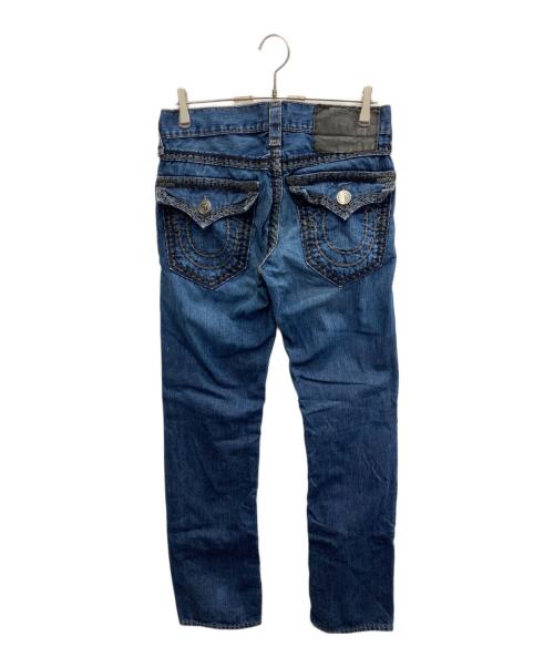 TRUE RELIGION（トゥルー レリジョン）TRUE RELIGION (トゥルー レリジョン) RICKY SUPER QT デニムパンツ インディゴ サイズ:34の古着・服飾アイテム