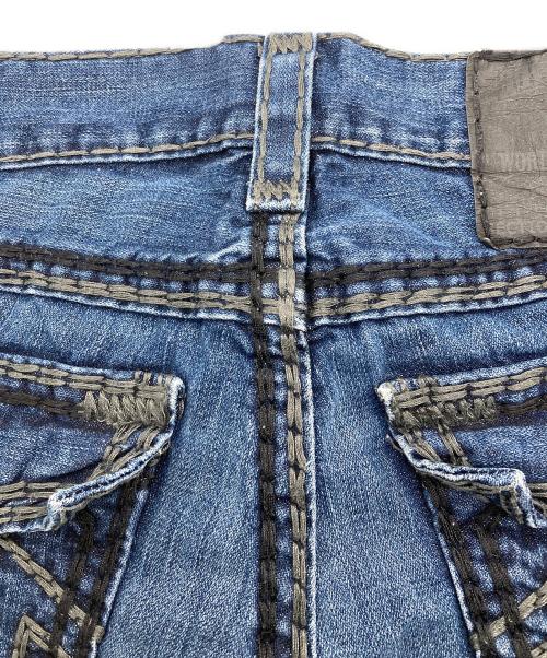 TRUE RELIGION（トゥルー レリジョン）TRUE RELIGION (トゥルー レリジョン) RICKY SUPER QT デニムパンツ インディゴ サイズ:34の古着・服飾アイテム