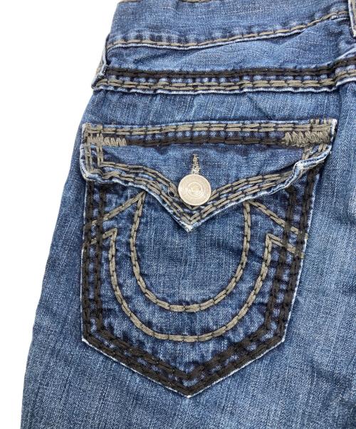 TRUE RELIGION（トゥルー レリジョン）TRUE RELIGION (トゥルー レリジョン) RICKY SUPER QT デニムパンツ インディゴ サイズ:34の古着・服飾アイテム