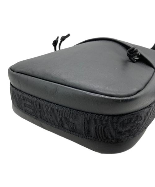 SUPREME（シュプリーム）Supreme (シュプリーム) 23AW Leather Shoulder Bag ブラックの古着・服飾アイテム