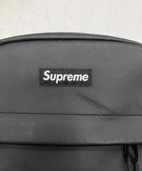 SUPREME（シュプリーム）Supreme (シュプリーム) 23AW Leather Shoulder Bag ブラックの古着・服飾アイテム