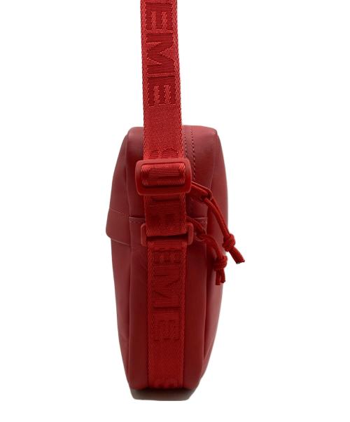 SUPREME（シュプリーム）Supreme (シュプリーム) 23AW Leather Shoulder Bag レッドの古着・服飾アイテム