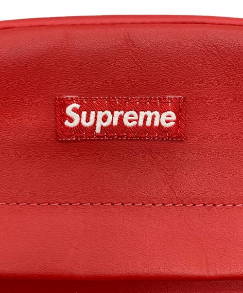 SUPREME（シュプリーム）Supreme (シュプリーム) 23AW Leather Shoulder Bag レッドの古着・服飾アイテム