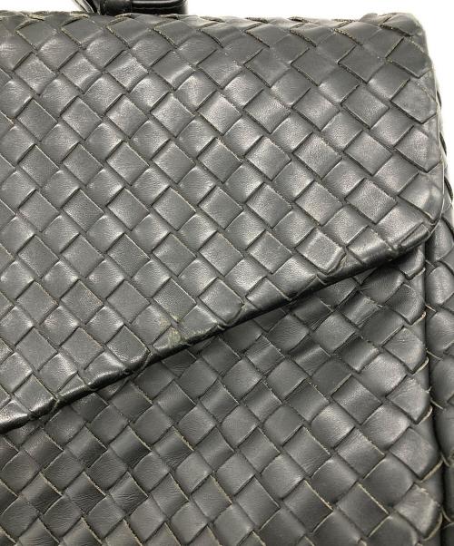 BOTTEGA VENETA（ボッテガベネタ）BOTTEGA VENETA (ボッテガベネタ) イントレチャートブリーフバッグ ブラックの古着・服飾アイテム
