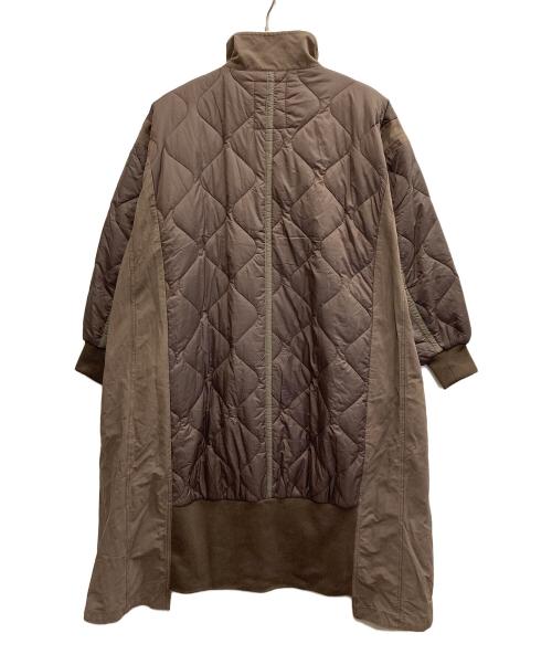 etsinta（エシンタ）etsinta (エシンタ) 切替マキシミリタリーコート ブラウン サイズ:FREE 未使用品の古着・服飾アイテム