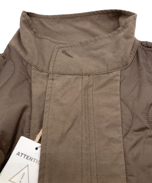 etsinta（エシンタ）etsinta (エシンタ) 切替マキシミリタリーコート ブラウン サイズ:FREE 未使用品の古着・服飾アイテム