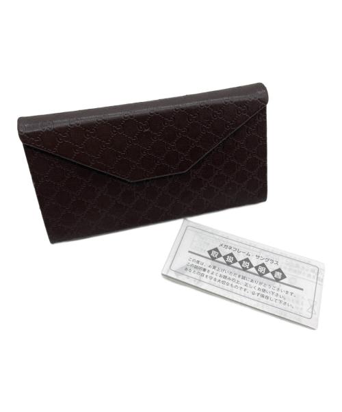 GUCCI（グッチ）GUCCI (グッチ) インターロッキングGハートサングラス ブラウン サイズ:SIZE 62□13-120の古着・服飾アイテム