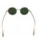 中古・古着 OLIVER PEOPLES (オリバーピープルズ) THE ROW (ザ ロウ) コラボサングラス グリーン×ブラッシュド・ゴールド サイズ:SIZE 49□22-145：25000円