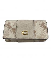 COACH（コーチ）の古着「6連キーケース」｜ベージュ