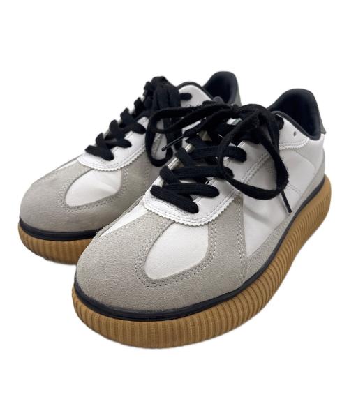 Onitsuka Tiger（オニツカタイガー）Onitsuka Tiger (オニツカタイガー) DELECITY ホワイト×グレー サイズ:25の古着・服飾アイテム