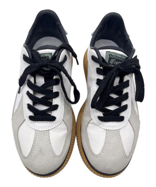 Onitsuka Tiger（オニツカタイガー）Onitsuka Tiger (オニツカタイガー) DELECITY ホワイト×グレー サイズ:25の古着・服飾アイテム